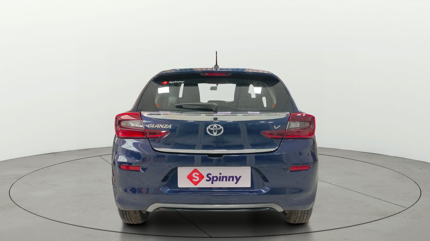 Used 2025 Toyota Glanza V Petrol Manual exterior BACK VIEW