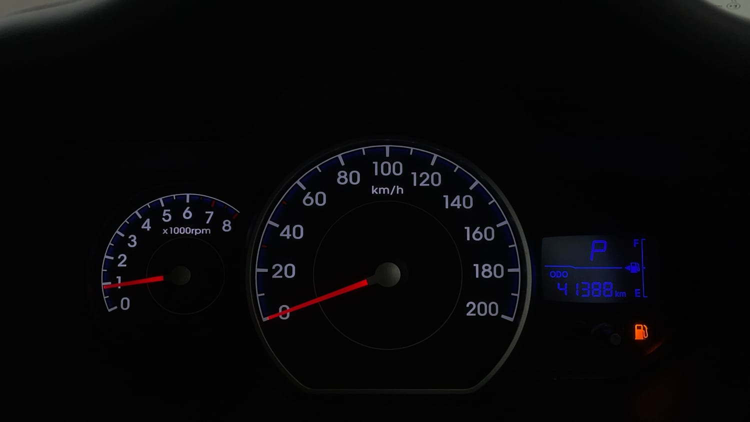 Used 2012 Hyundai i10 Sportz 1.2 AT Kappa2 Petrol Automatic interior CLUSTERMETER VIEW