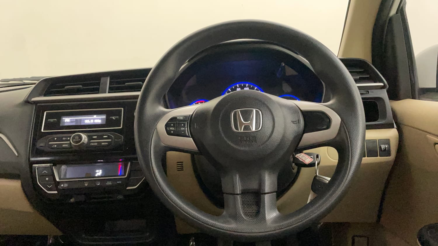 Used 2018 Honda Amaze 1.2 S i-VTEC Opt Petrol Manual interior STEERING VIEW