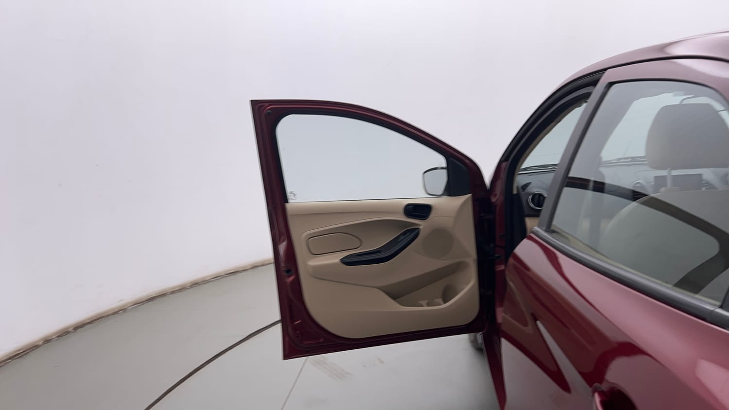 Used 2019 Ford Figo Aspire Titanium1.5 TDCi Diesel Manual interior LEFT FRONT DOOR OPEN VIEW