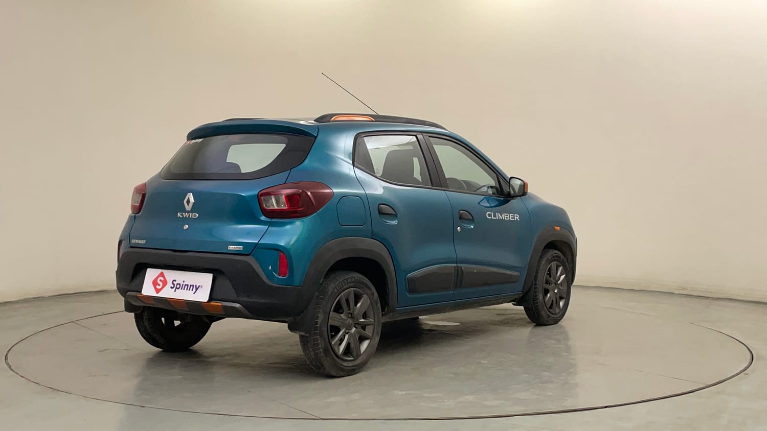Used 2020 Renault Kwid CLIMBER 1.0 AMT Opt Petrol Automatic exterior RIGHT REAR CORNER VIEW