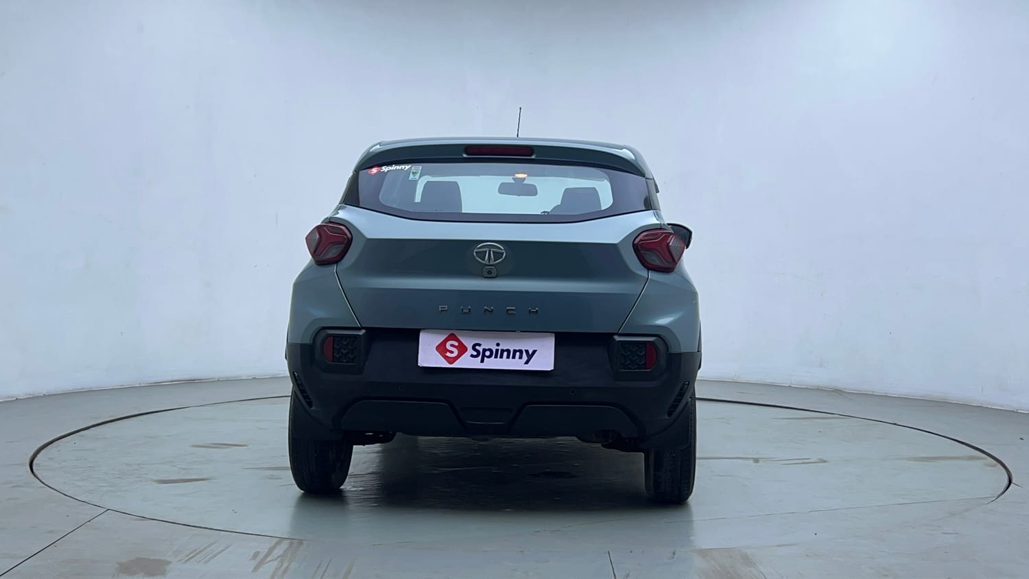 Used 2022 Tata Punch Accomplished AMT Petrol Automatic exterior BACK VIEW