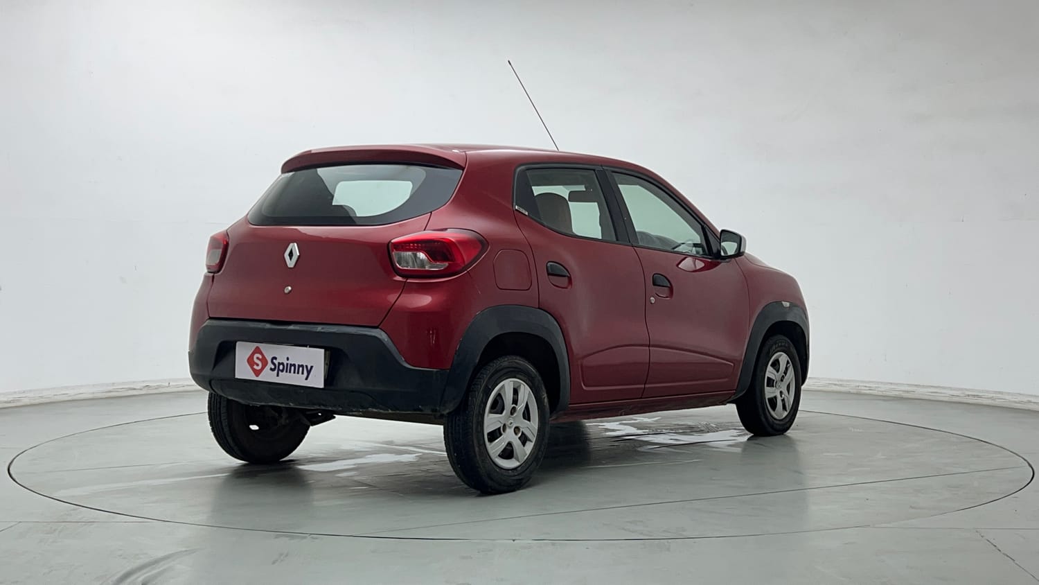 Used 2018 Renault Kwid 1.0 RXT Petrol Manual exterior RIGHT REAR CORNER VIEW