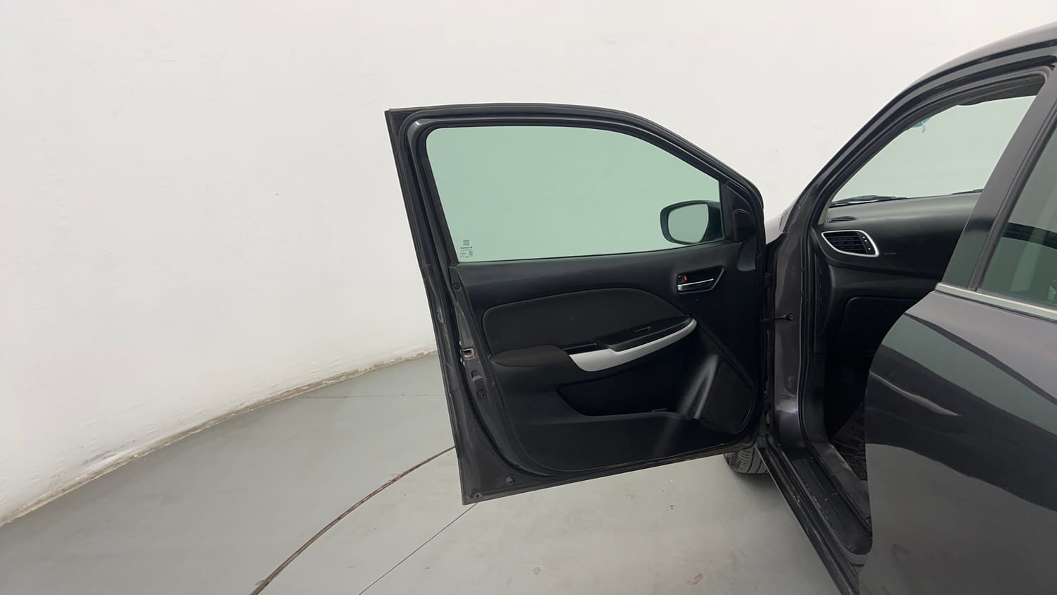 Used 2017 Maruti Suzuki Baleno Zeta 1.2 AT Petrol Automatic interior LEFT FRONT DOOR OPEN VIEW