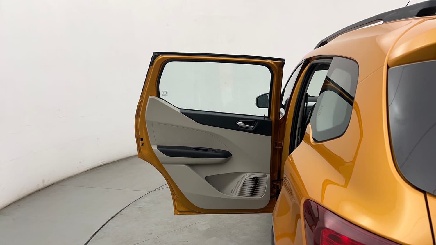 Used 2024 Renault Triber RXZ Petrol Manual interior LEFT REAR DOOR OPEN VIEW