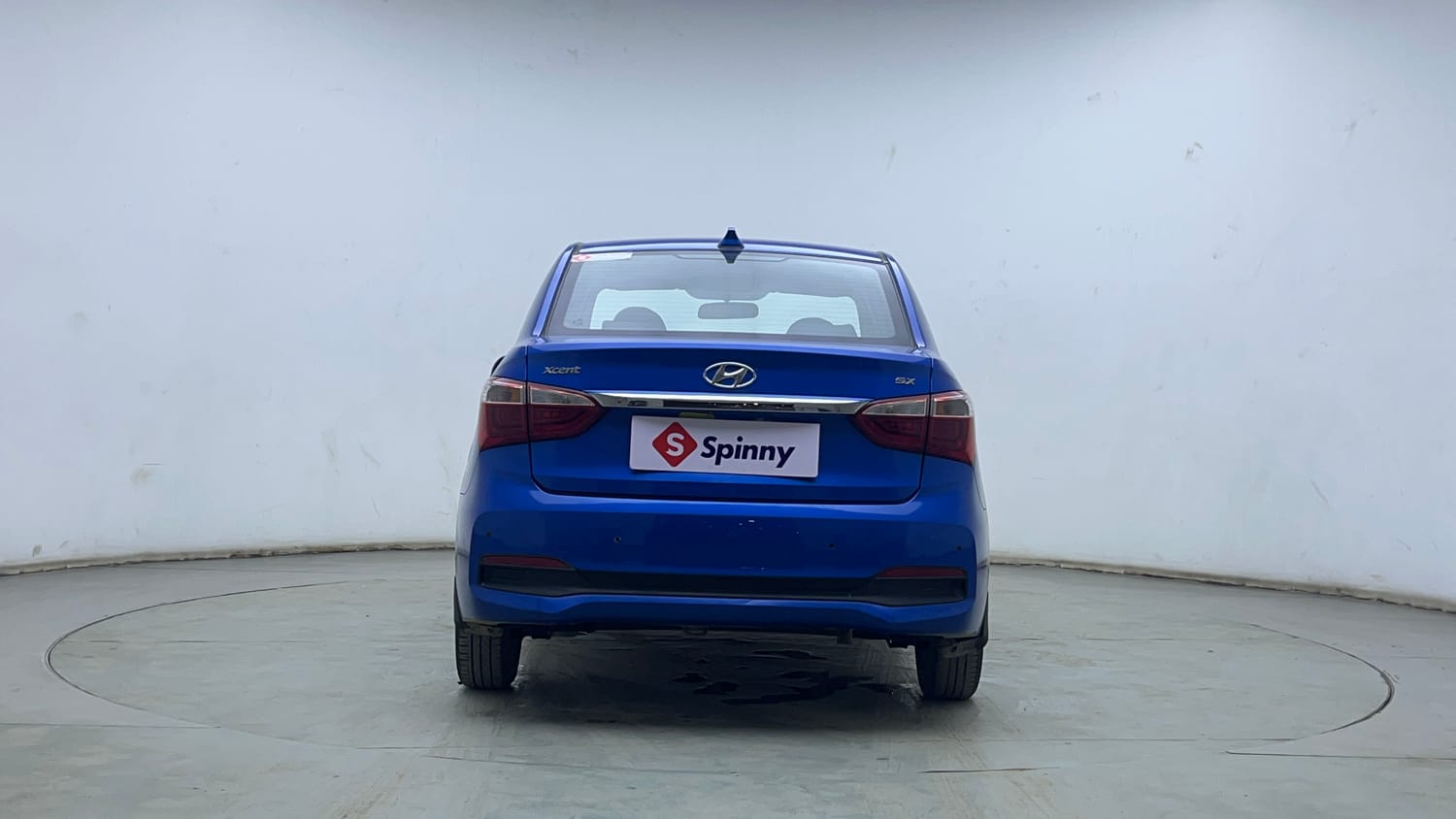 Used 2018 Hyundai Xcent SX Petrol Manual exterior BACK VIEW