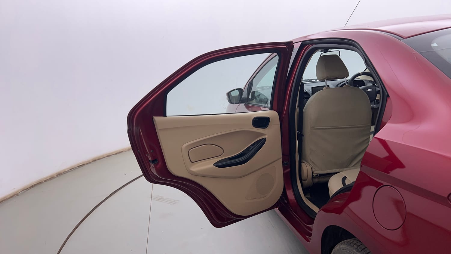 Used 2019 Ford Figo Aspire Titanium1.5 TDCi Diesel Manual interior LEFT REAR DOOR OPEN VIEW