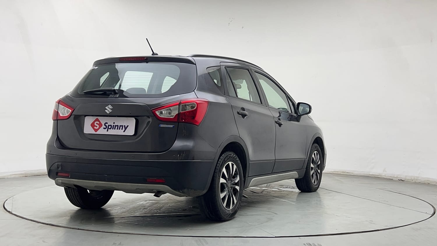 Used 2021 Maruti Suzuki S-Cross Zeta AT Petrol Automatic exterior RIGHT REAR CORNER VIEW