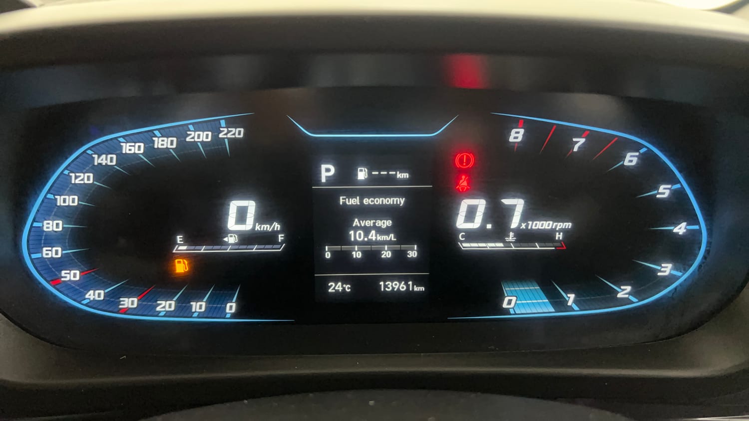 Used 2022 Hyundai i20 Sportz 1.2 IVT Petrol Automatic interior CLUSTERMETER VIEW