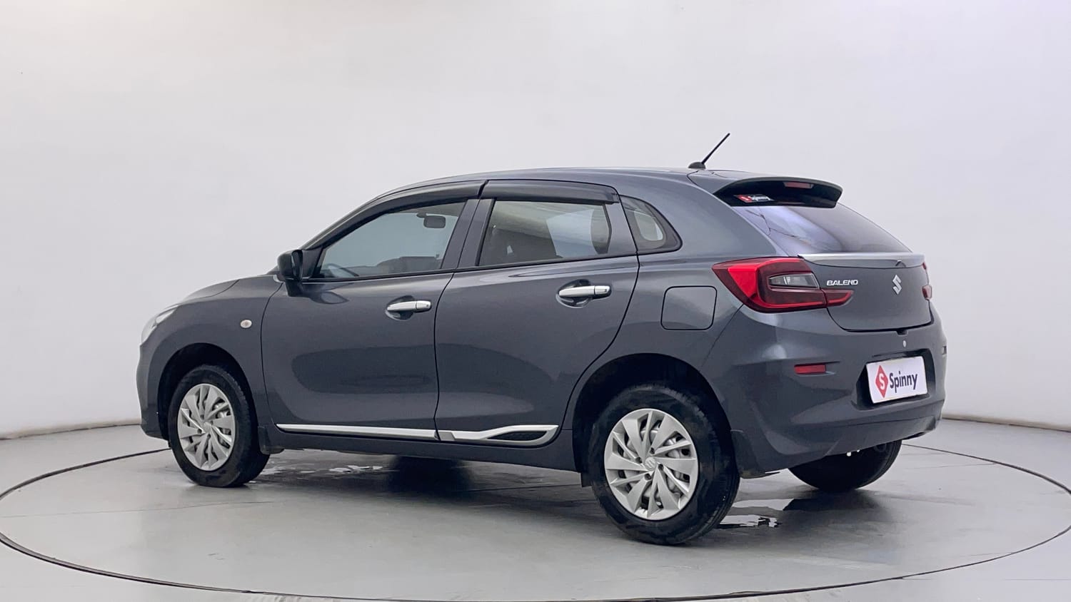 Used 2024 Maruti Suzuki Baleno Sigma MT Petrol Manual exterior LEFT REAR CORNER VIEW