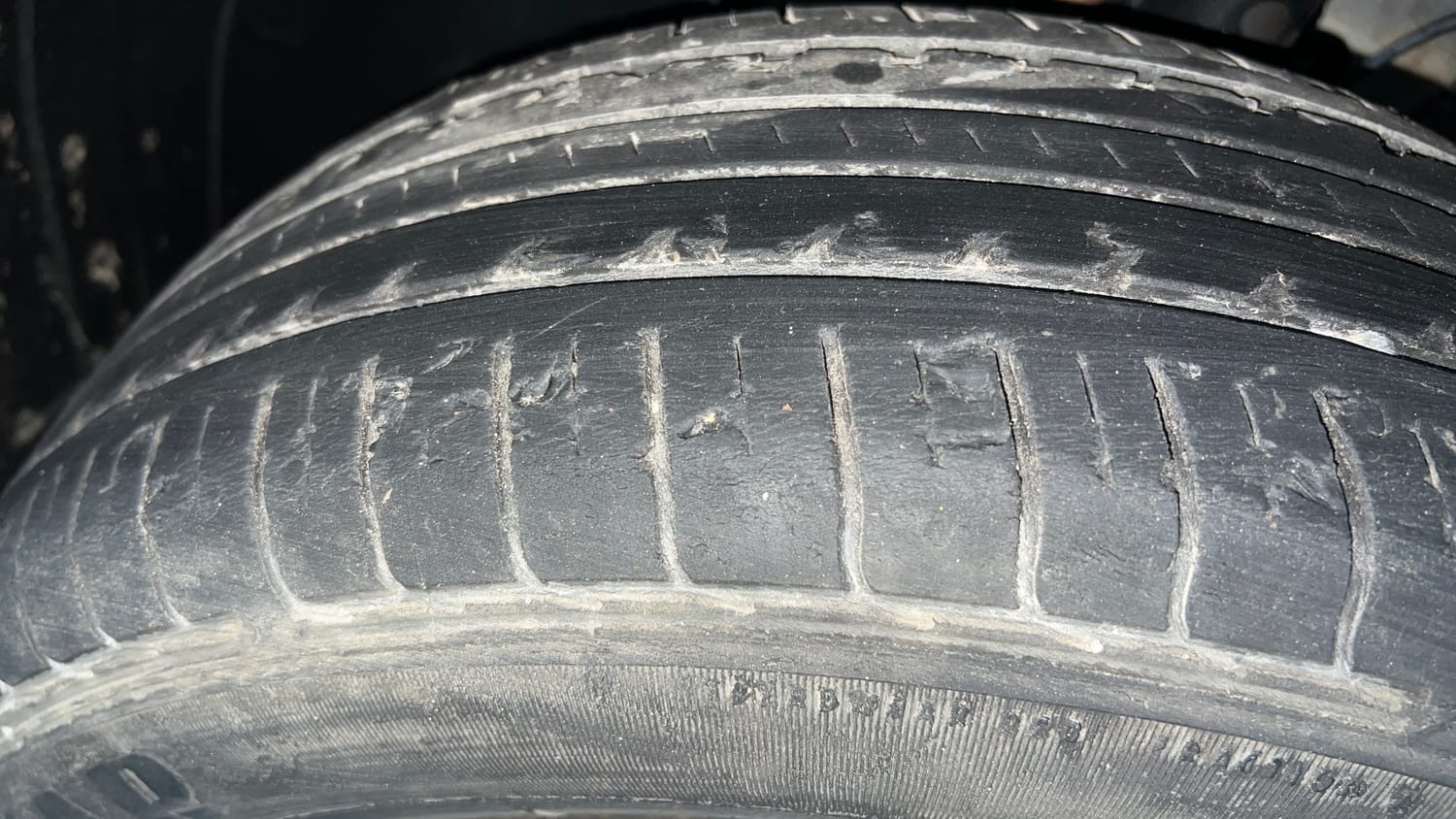 Used 2021 Hyundai Venue S 1.2 Petrol Petrol Manual tyres LEFT FRONT TYRE TREAD VIEW