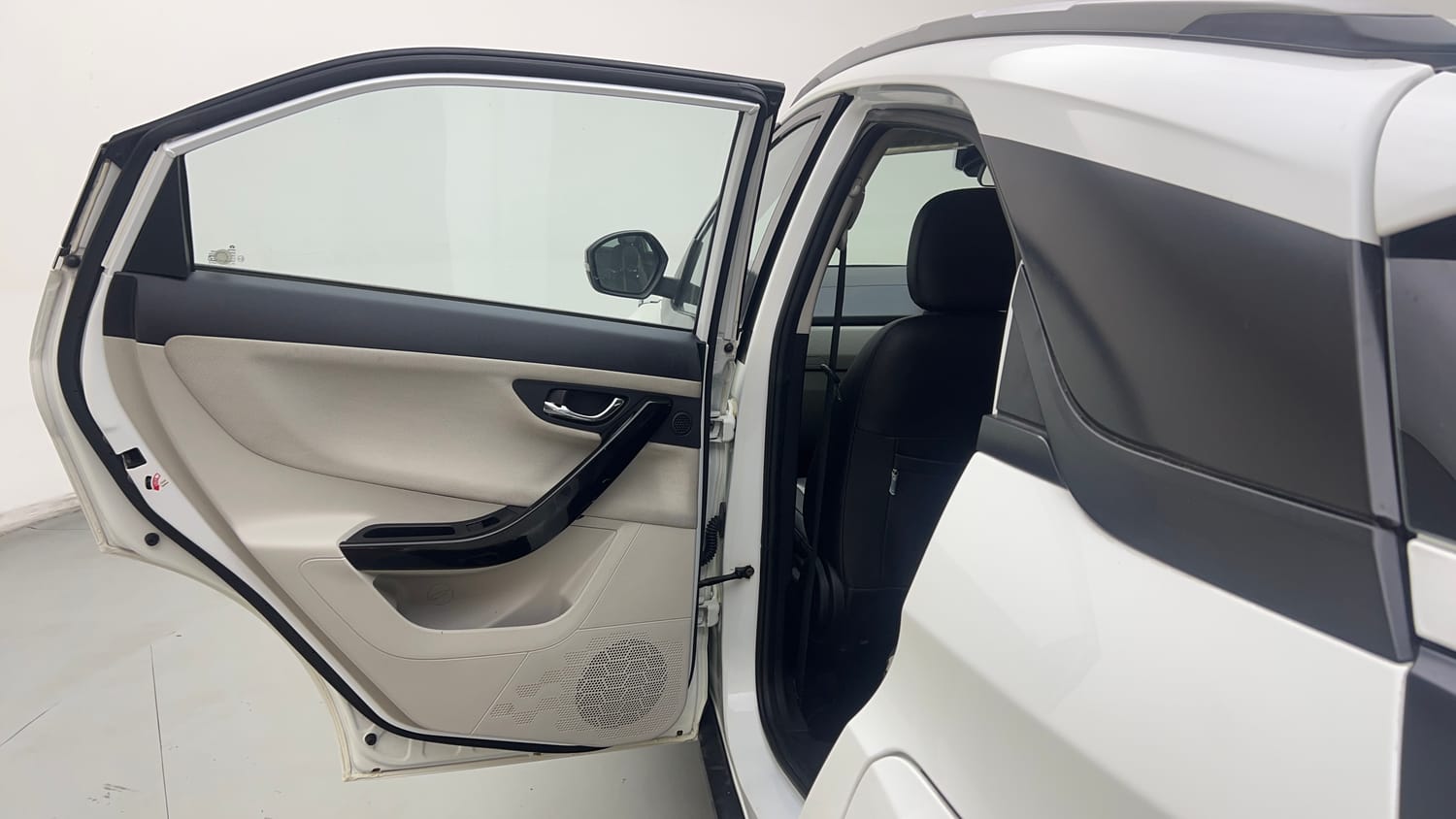 Used 2022 Tata Nexon XZA Plus (HS) Petrol Automatic interior LEFT REAR DOOR OPEN VIEW
