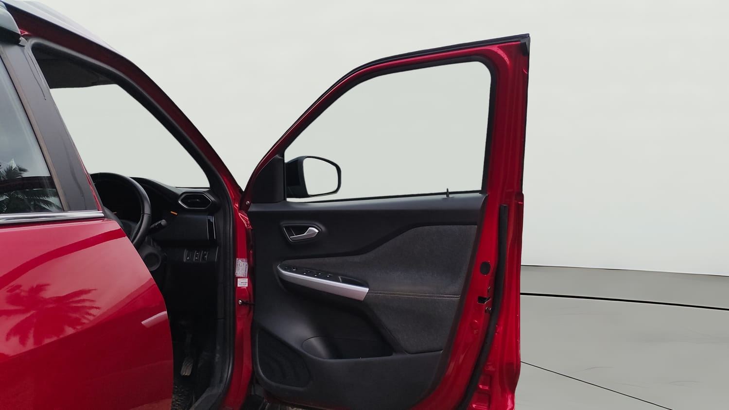Used 2022 Nissan Magnite XV Premium Turbo CVT Dual Tone Petrol Automatic interior RIGHT FRONT DOOR OPEN VIEW