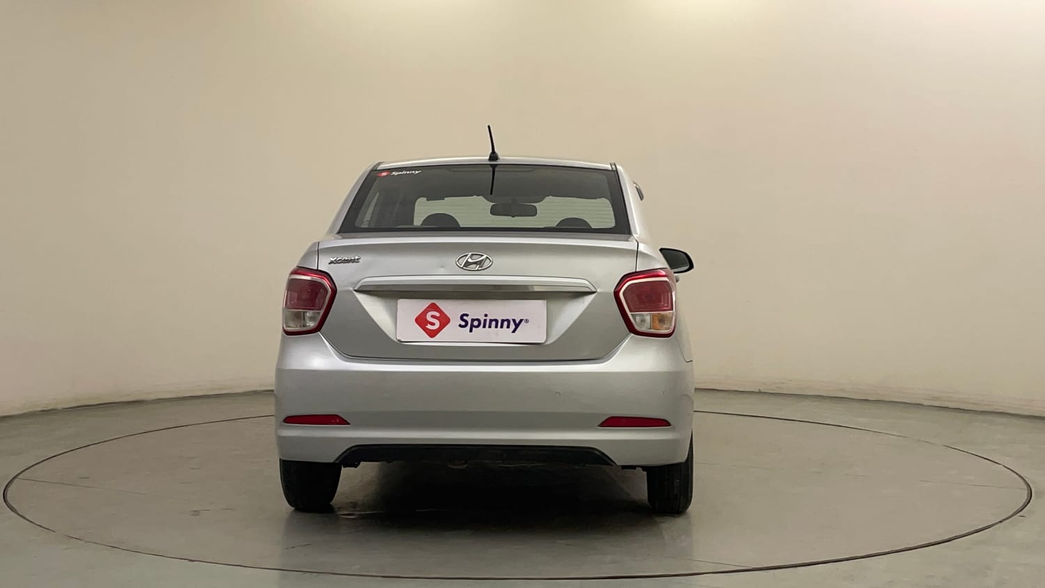 Used 2014 Hyundai Xcent S 1.2 (O) Petrol Manual exterior BACK VIEW