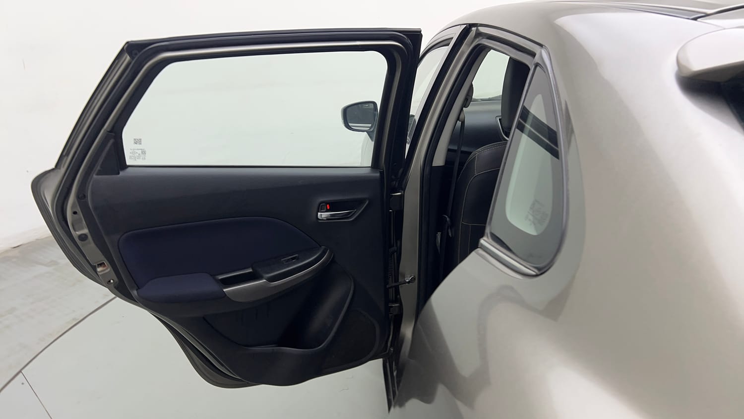 Used 2019 Maruti Suzuki Baleno Zeta Automatic Petrol Automatic interior LEFT REAR DOOR OPEN VIEW