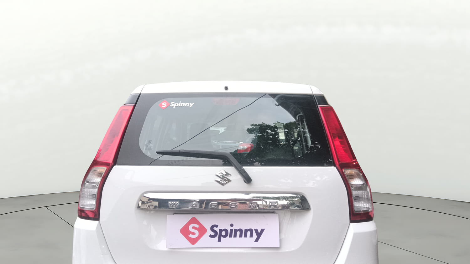 Used 2023 Maruti Suzuki Wagon R ZXI Plus 1.2 Petrol Manual exterior BACK WINDSHIELD VIEW