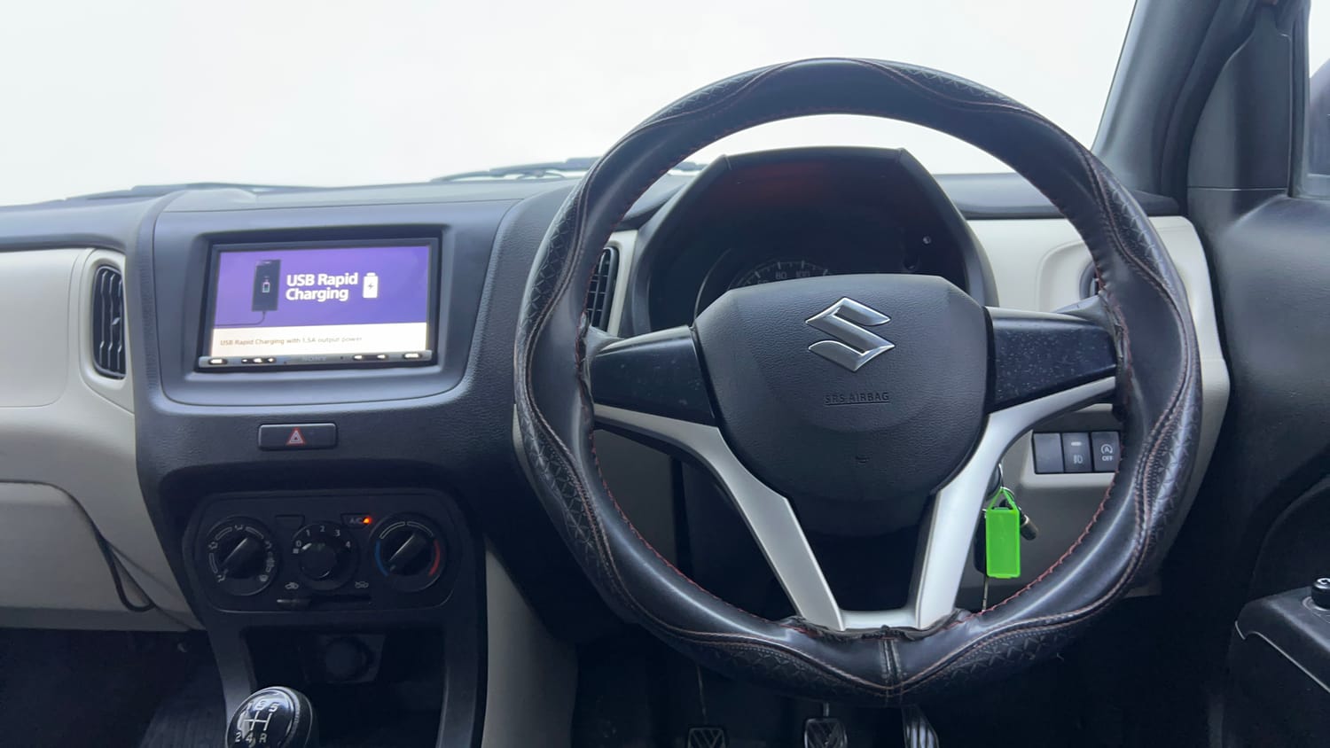 Used 2022 Maruti Suzuki Wagon R 1.0 VXi 1.0 Petrol Manual interior STEERING VIEW