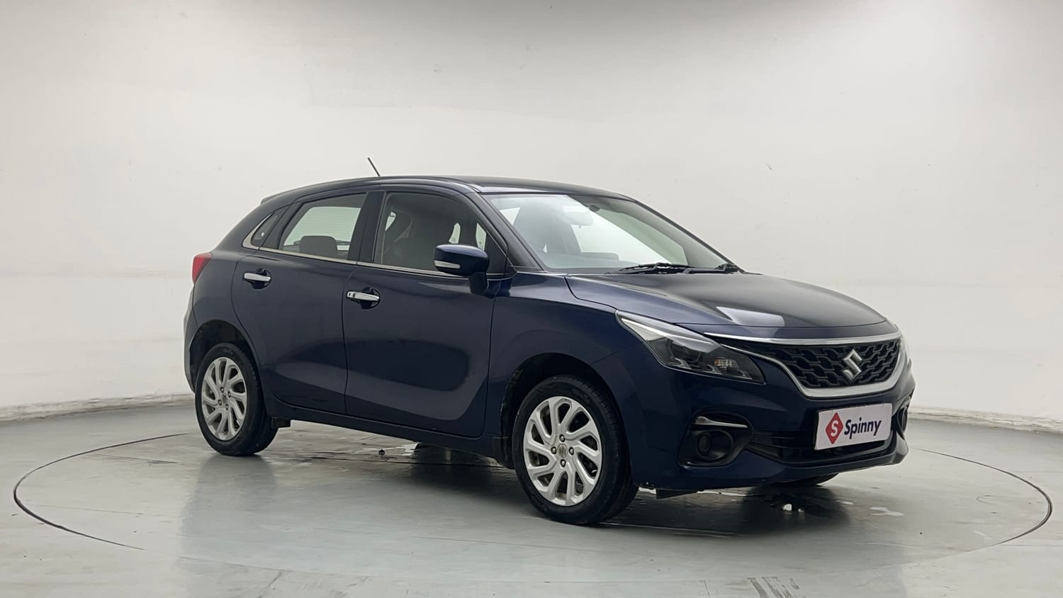 Used 2022 Maruti Suzuki Baleno Zeta MT Petrol Manual exterior RIGHT FRONT CORNER VIEW