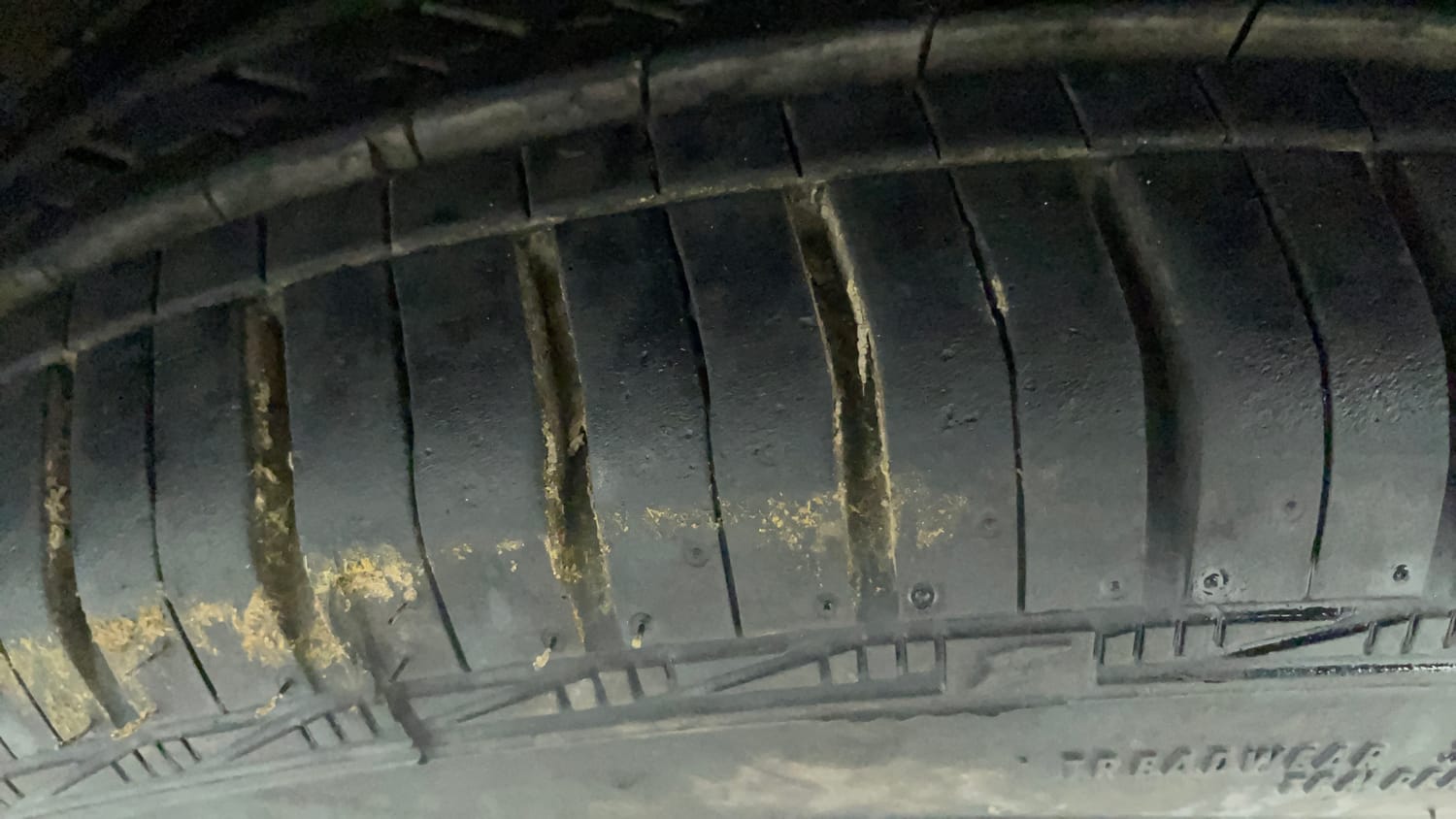 Used 2013 Nissan Sunny XV Diesel Diesel Manual tyres LEFT FRONT TYRE TREAD VIEW
