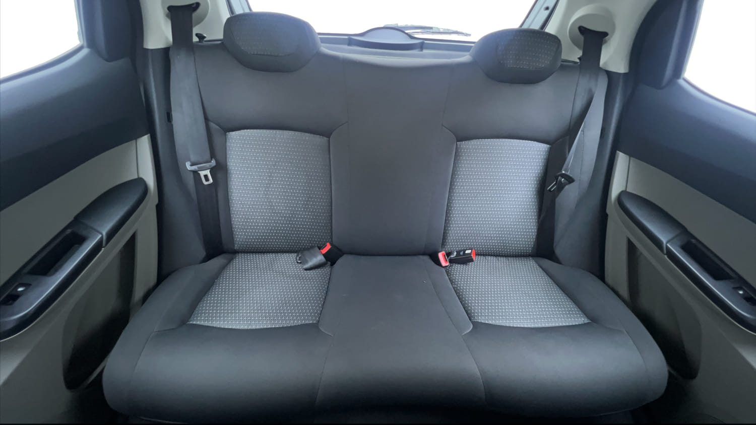 Used 2017 Tata Tiago Revotron XZA Petrol Automatic interior REAR SEAT CONDITION VIEW