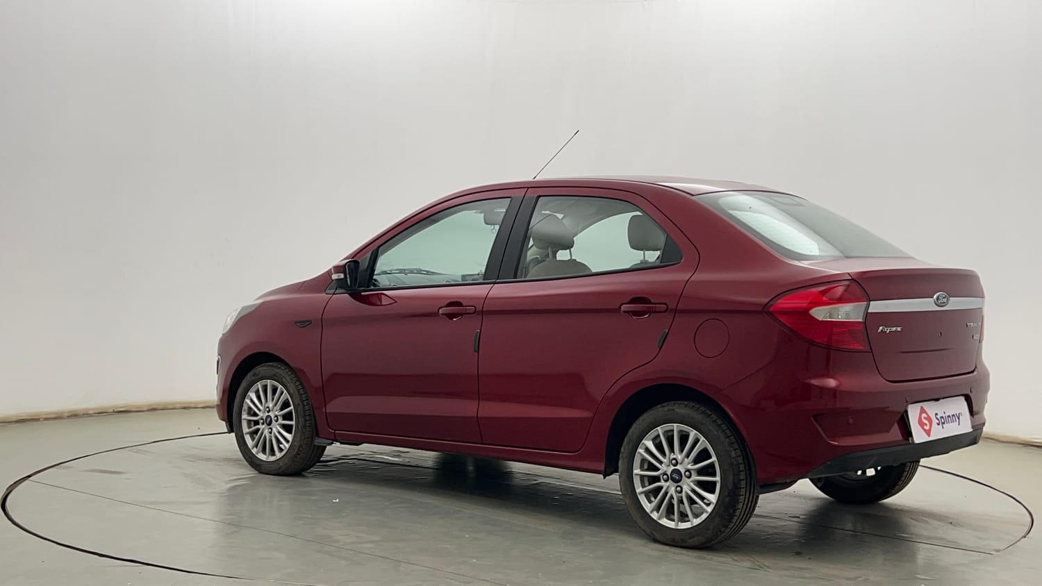 Used 2019 Ford Figo Aspire Titanium1.5 TDCi Diesel Manual exterior LEFT REAR CORNER VIEW