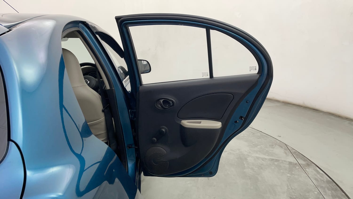 Used 2013 Nissan Micra XL Petrol Petrol Manual interior RIGHT REAR DOOR OPEN VIEW