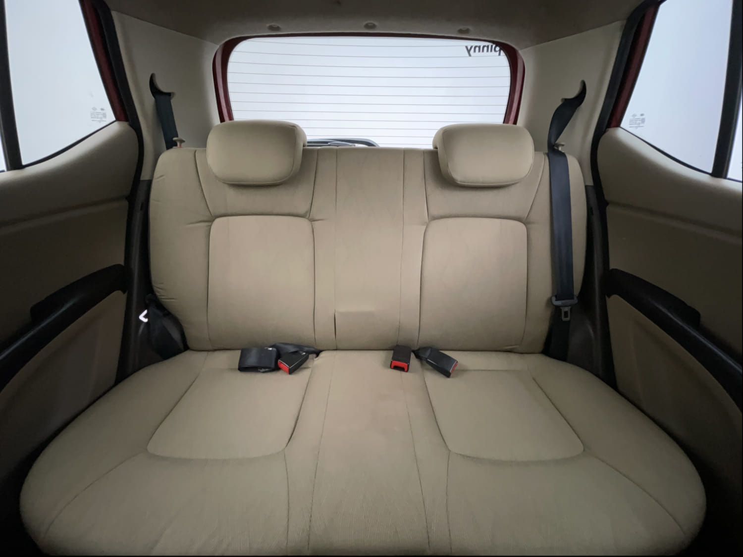 Used 2012 Hyundai i10 Sportz 1.2 AT Kappa2 Petrol Automatic interior REAR SEAT CONDITION VIEW