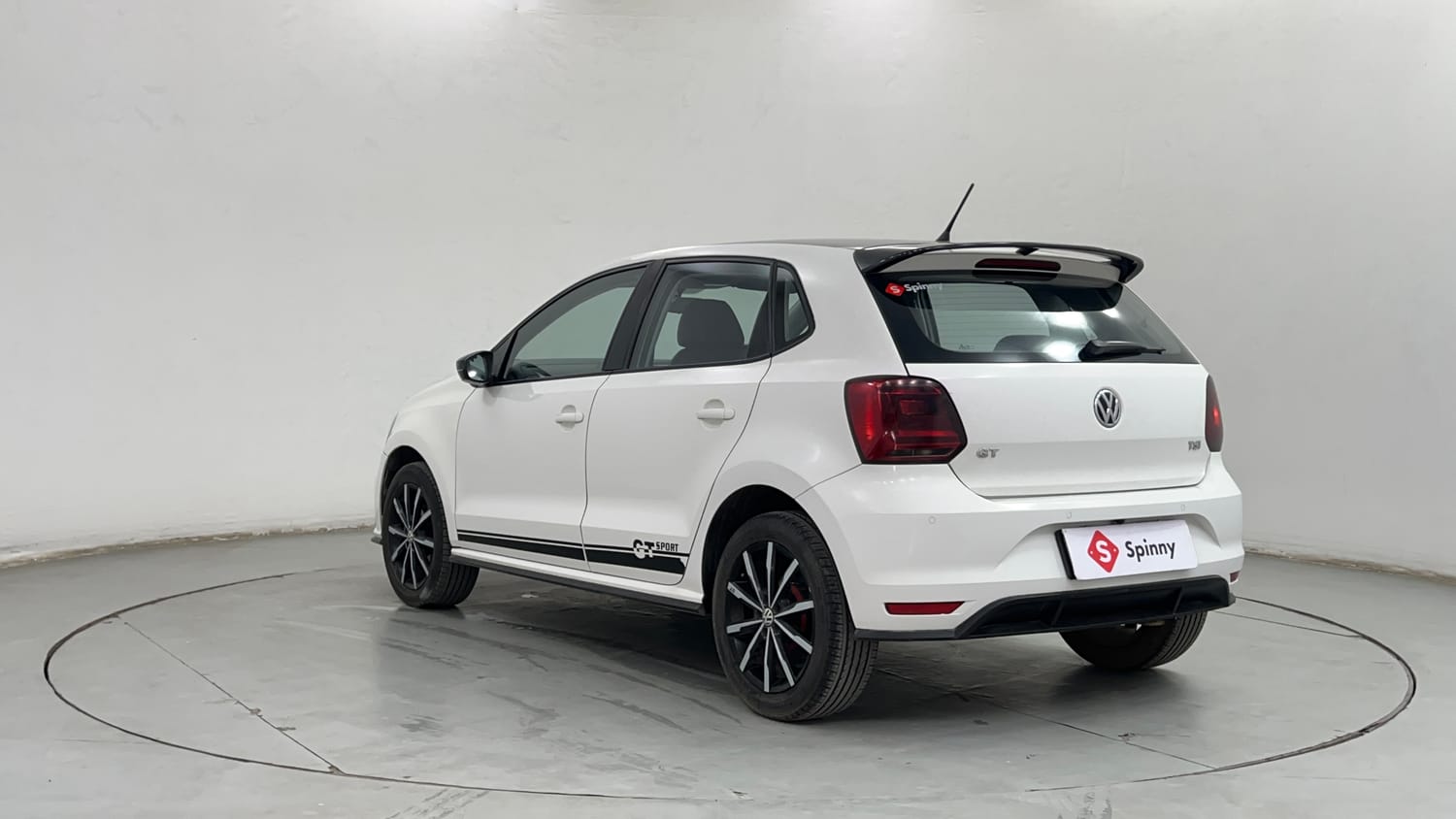 Used 2019 volkswagen Polo GT TSI Petrol Automatic exterior LEFT REAR CORNER VIEW
