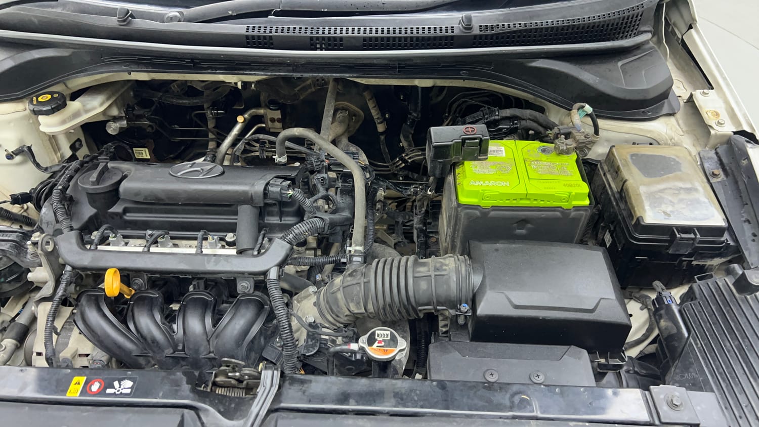 Used 2019 Hyundai Verna EX 1.4 VTVT Petrol Manual engine ENGINE LEFT SIDE VIEW