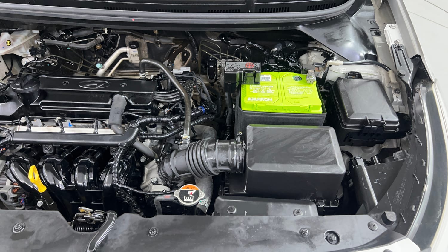 Used 2017 Hyundai Elite i20 Sportz 1.2 Petrol Manual engine ENGINE LEFT SIDE VIEW