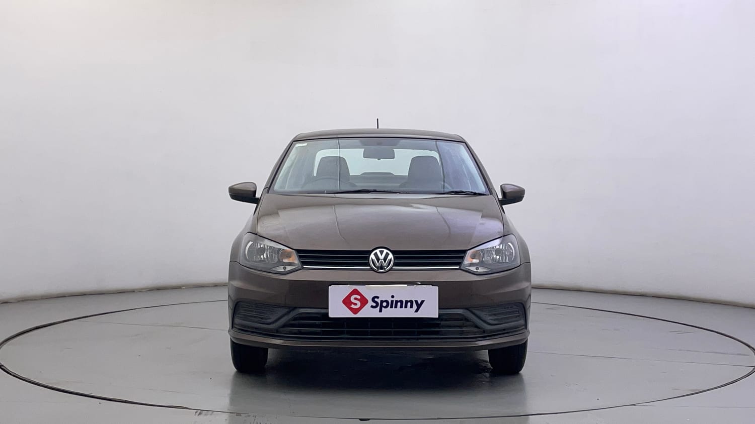 Used 2017 Volkswagen Ameo Trendline 1.2L (P) Petrol Manual exterior FRONT VIEW
