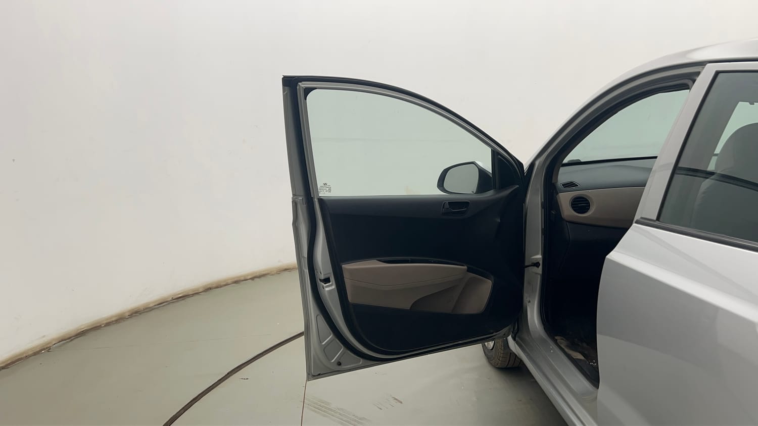 Used 2017 Hyundai Grand i10 Magna 1.2 Kappa VTVT Petrol Manual interior LEFT FRONT DOOR OPEN VIEW