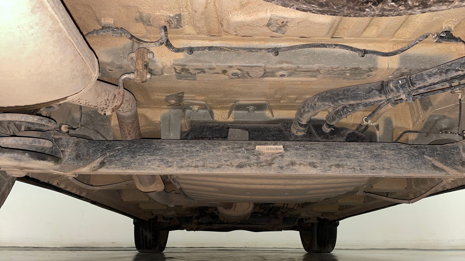Used 2022 MG Motors Hector Sharp 1.5 Petrol Turbo Hybrid MT Hybrid Manual extra REAR UNDERBODY VIEW (TAKEN FROM REAR)