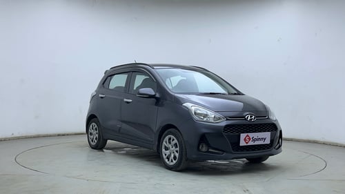 Used 2020 Hyundai Grand i10 Sportz 1.2 Kappa VTVT Petrol Manual exterior RIGHT FRONT CORNER VIEW