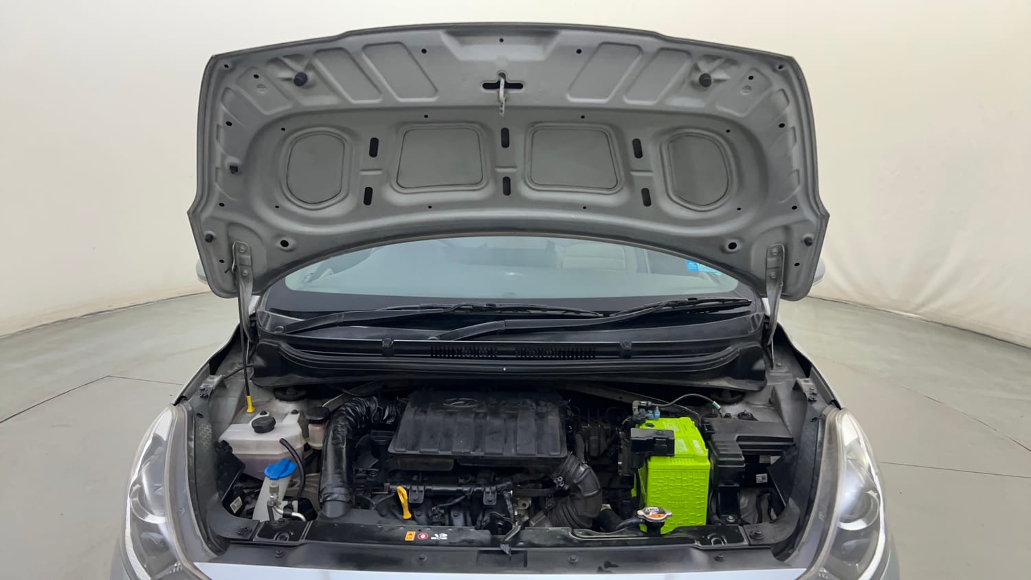 Used 2021 Hyundai Grand i10 Nios Asta 1.2 Kappa VTVT Petrol Manual engine ENGINE & BONNET OPEN FRONT VIEW