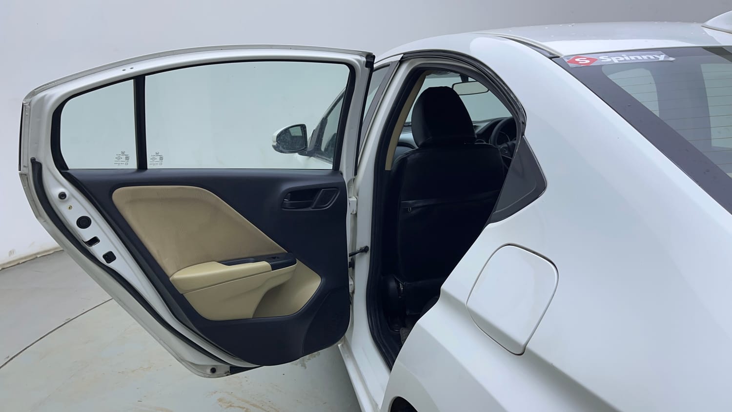 Used 2014 Honda City SV Petrol Manual interior LEFT REAR DOOR OPEN VIEW