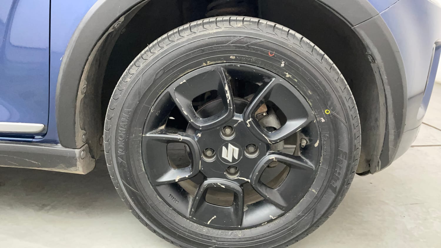 Used 2022 Maruti Suzuki Ignis Alpha 1.2 MT Petrol Manual tyres RIGHT FRONT TYRE RIM VIEW
