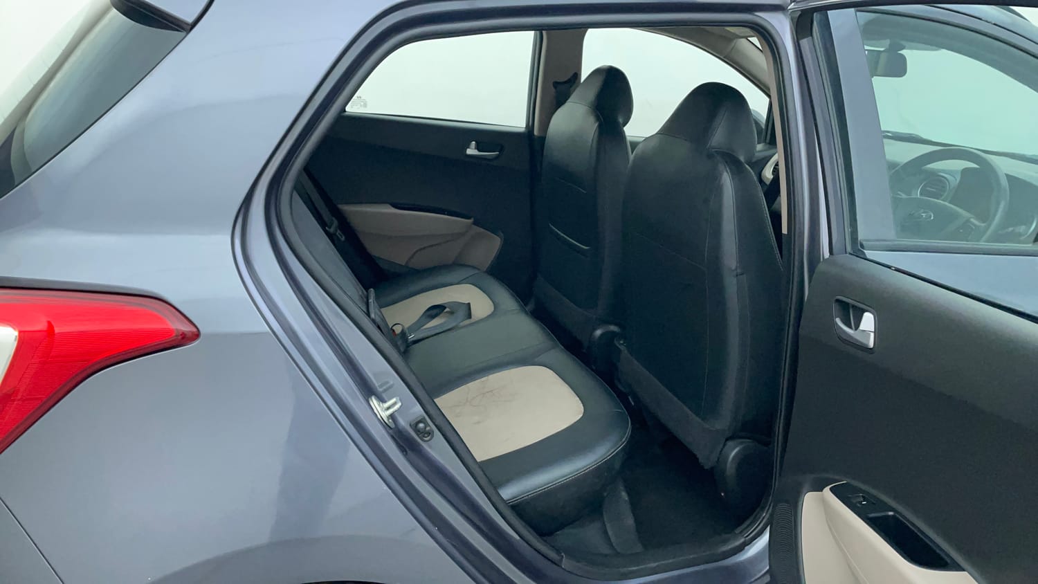 Used 2019 Hyundai Grand i10 Sportz 1.2 Kappa VTVT Petrol Manual interior RIGHT SIDE REAR DOOR CABIN VIEW