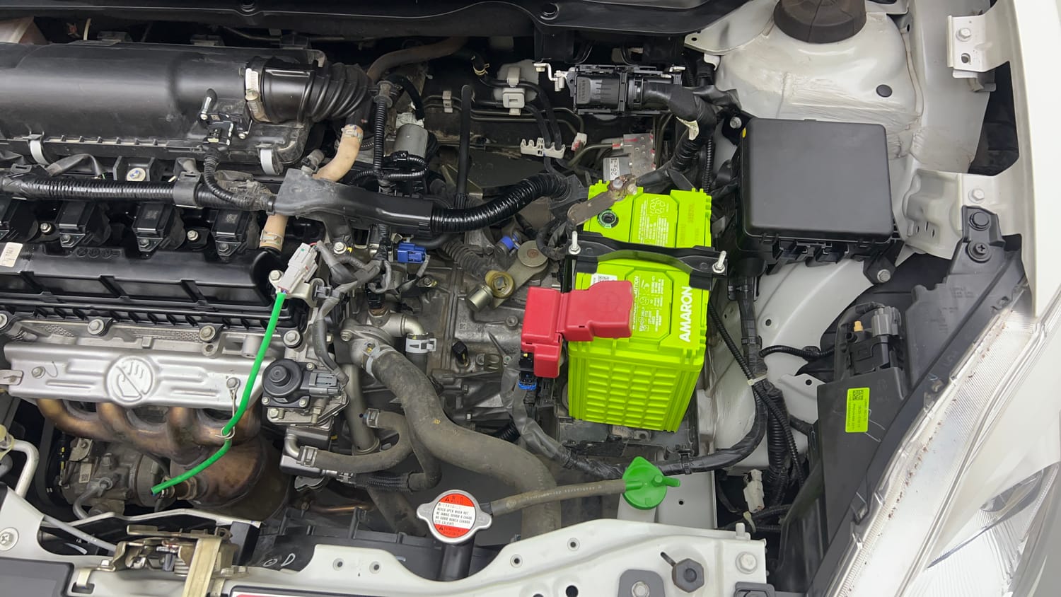 Used 2023 Maruti Suzuki Swift LXi Petrol Manual engine ENGINE LEFT SIDE VIEW