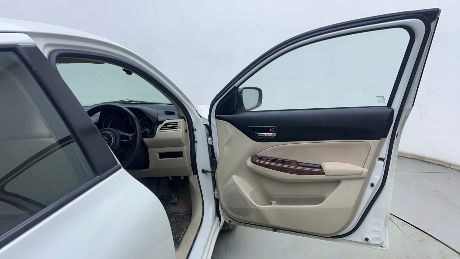 Used 2019 Maruti Suzuki Dzire VXi AMT Petrol Automatic interior RIGHT FRONT DOOR OPEN VIEW