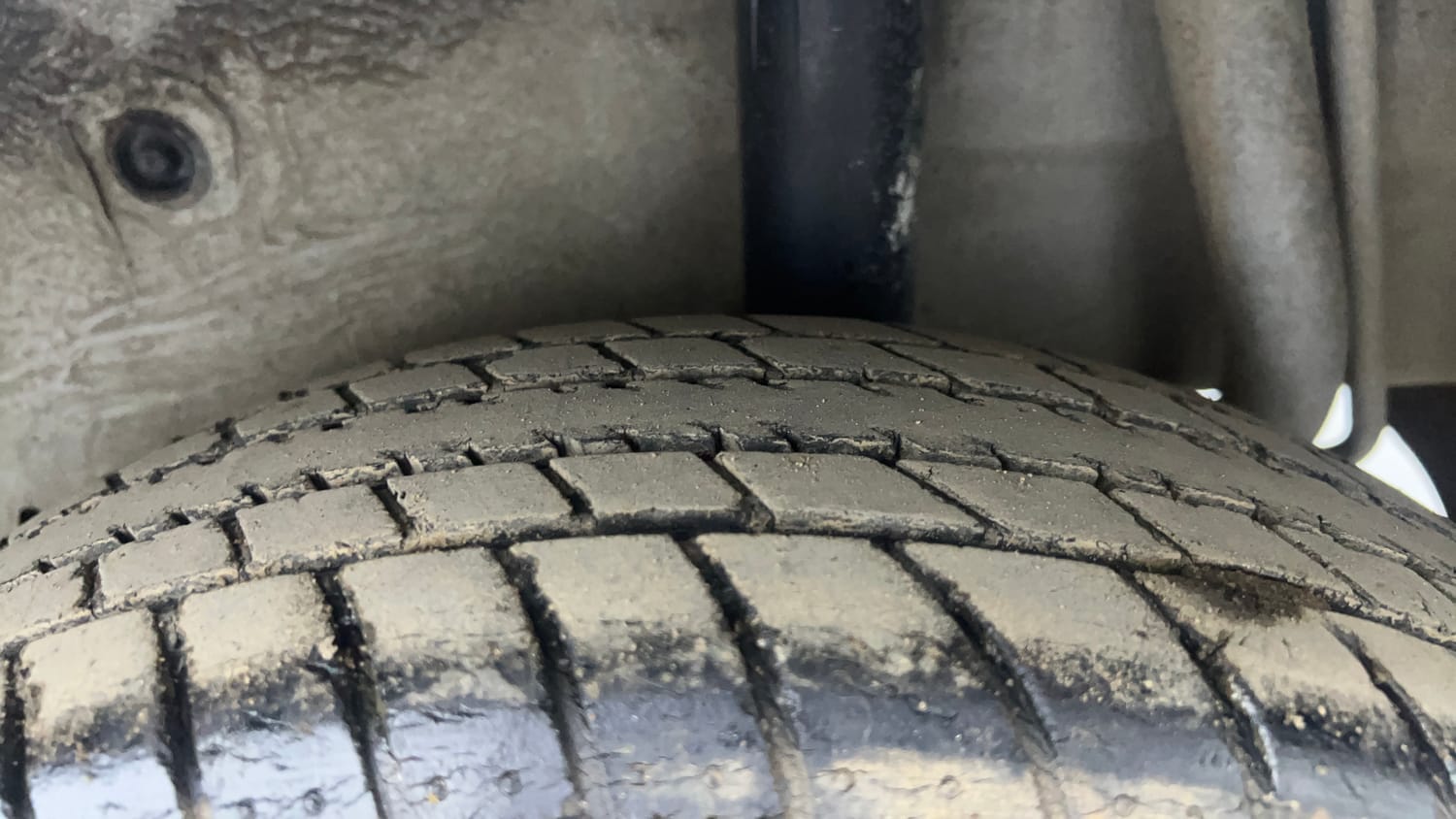 Used 2016 Maruti Suzuki Celerio VXi AMT Petrol Automatic tyres LEFT REAR TYRE TREAD VIEW