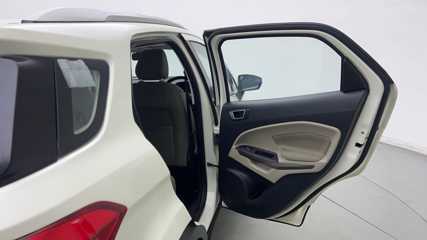 Used 2021 Ford EcoSport Titanium Plus 1.5L Ti-VCT AT Petrol Automatic interior RIGHT REAR DOOR OPEN VIEW