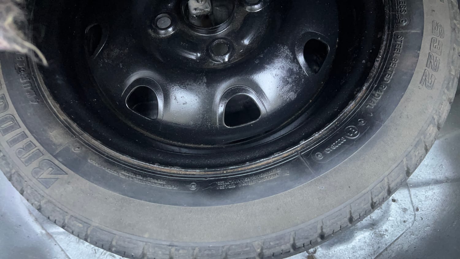 Used 2015 Maruti Suzuki Alto K10 VXi Petrol Manual tyres SPARE TYRE VIEW