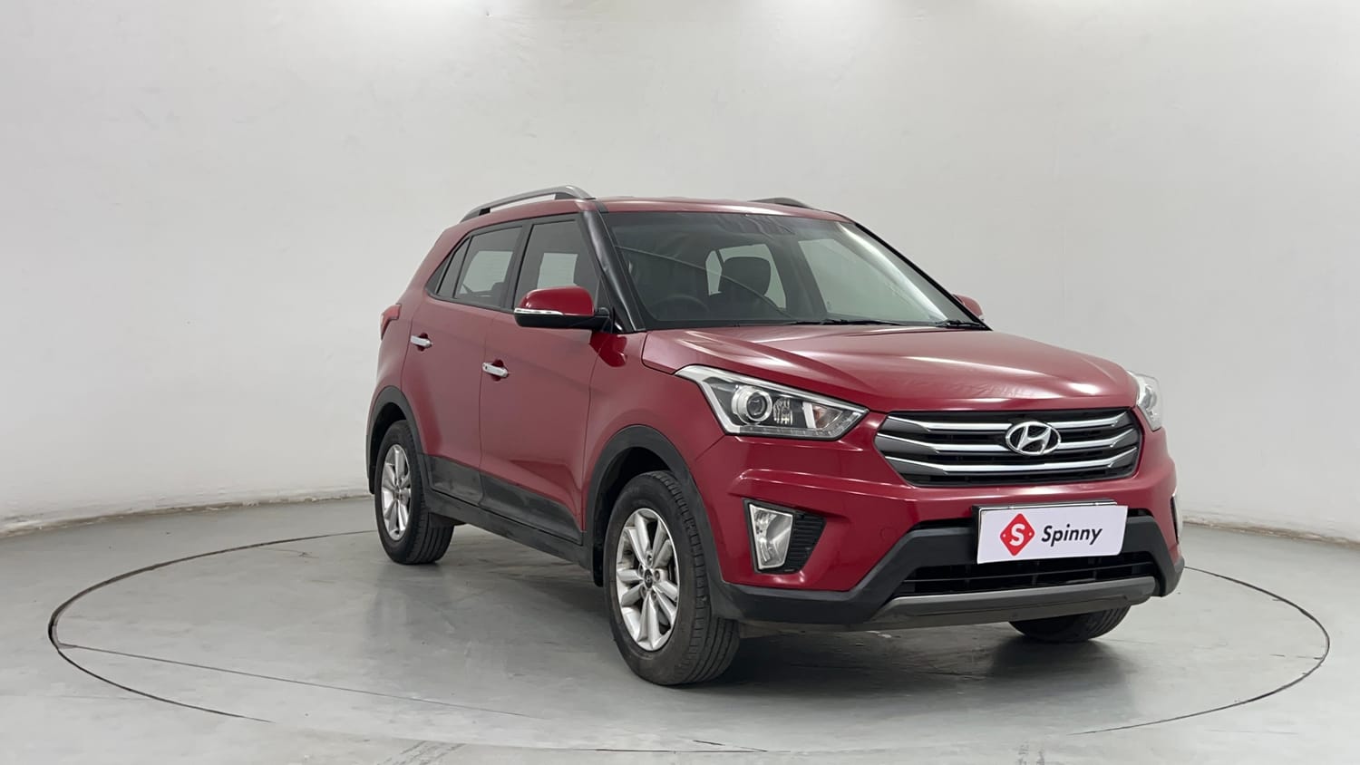 Used 2016 Hyundai Creta 1.6 SX Plus Petrol Petrol Manual exterior RIGHT FRONT CORNER VIEW