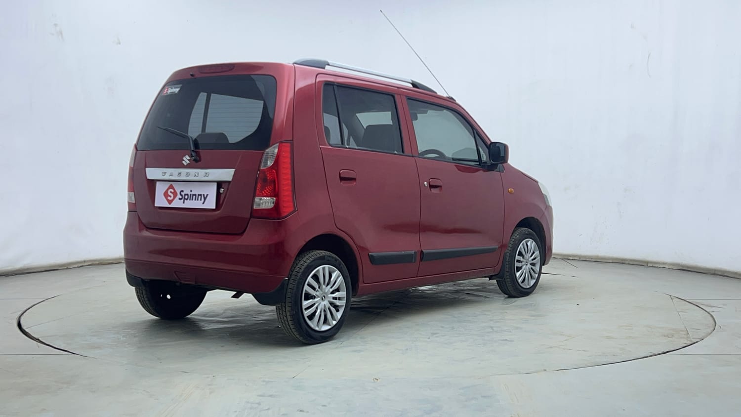 Used 2017 Maruti Suzuki Wagon R 1.0 VXI AMT Petrol Automatic exterior RIGHT REAR CORNER VIEW
