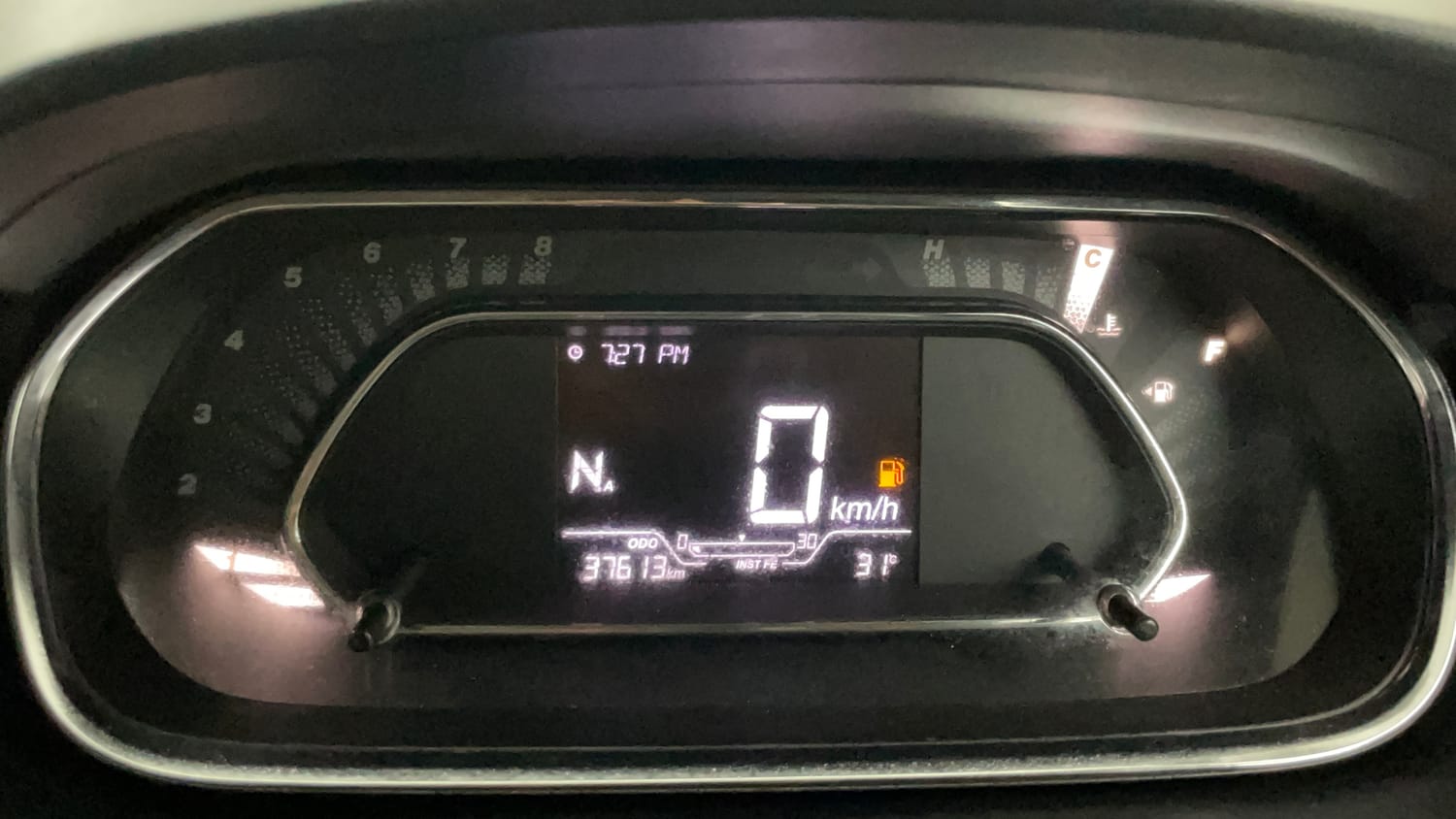 Used 2022 null Petrol Automatic interior CLUSTERMETER VIEW