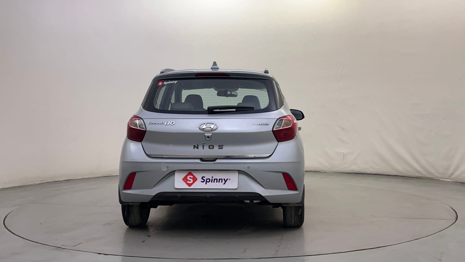 Used 2021 Hyundai Grand i10 Nios Asta 1.2 Kappa VTVT Petrol Manual exterior BACK VIEW