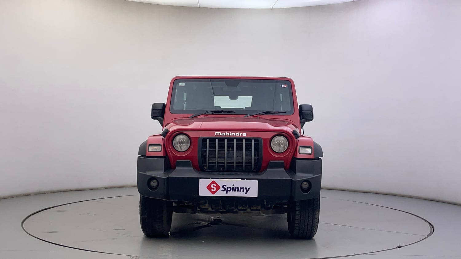 Used 2022 mahindra Thar LX Hard Top Petrol AT 4WD Petrol Automatic exterior FRONT VIEW
