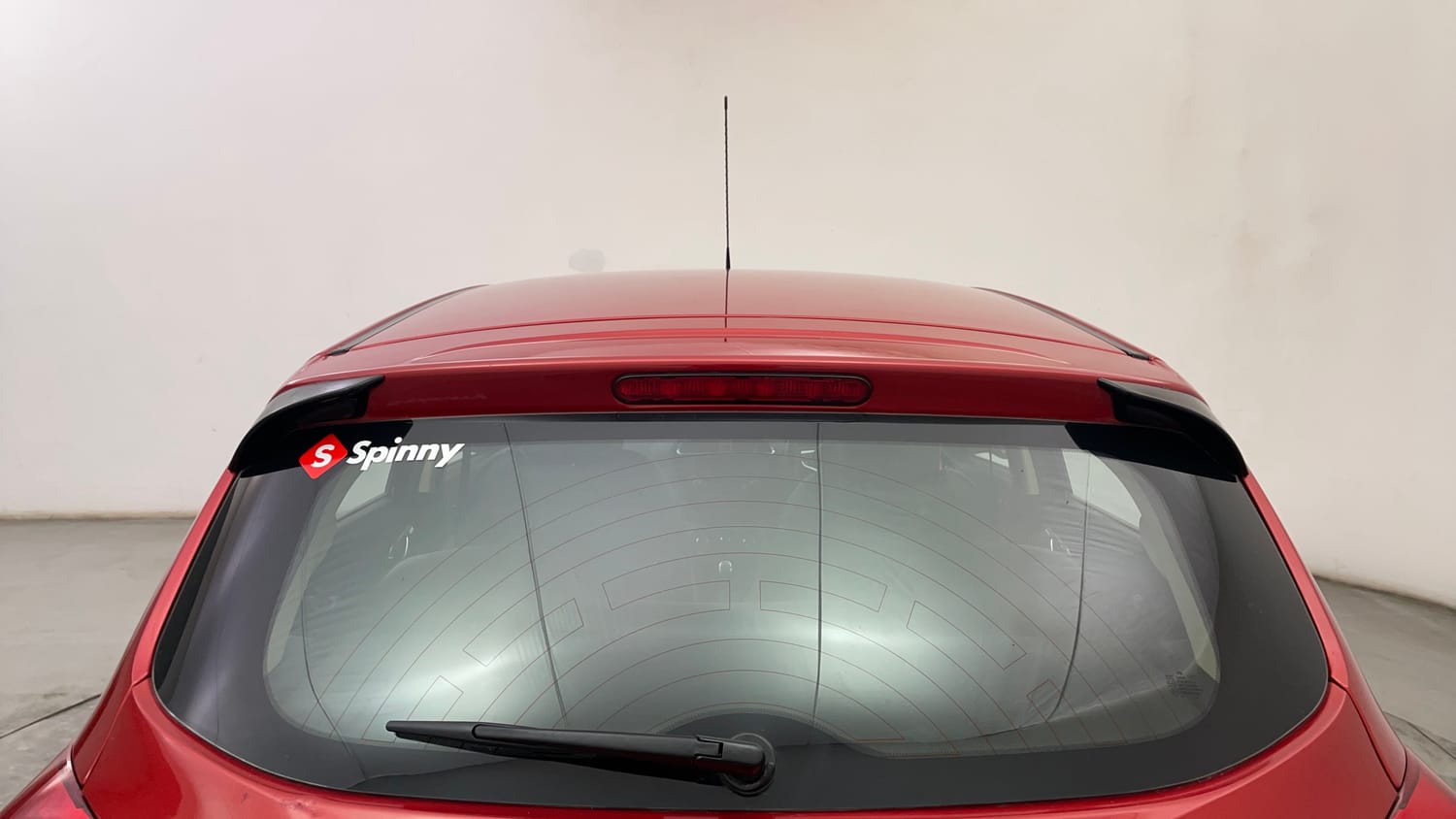 Used 2017 Tata Tiago Revotron XZ Petrol Manual exterior BACK WINDSHIELD VIEW