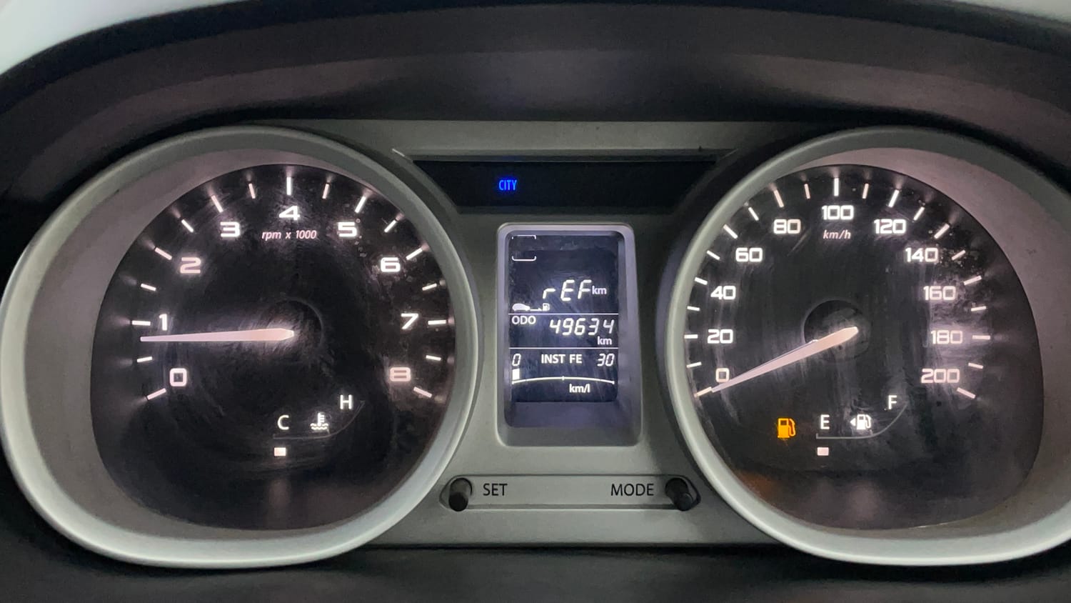 Used 2017 Tata Tiago Revotron XZ Petrol Manual interior CLUSTERMETER VIEW